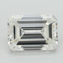 Lab Created 3.30 Carat F-SI1 Emerald Cut Diamond Lab Created 3.30 Carat F-SI1 Emerald Cut Diamond