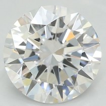 Lab Created 1.09 Carat D-SI1 Round Diamond