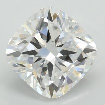 Lab Created 2.56 Carat E-VS1 Cushion Cut Diamond Lab Created 2.56 Carat E-VS1 Cushion Cut Diamond
