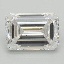 Lab Created 2.46 Carat E-SI1 Emerald Cut Diamond Lab Created 2.46 Carat E-SI1 Emerald Cut Diamond