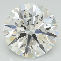 Lab Created 3.84 Carat F-VS1 Round Diamond Lab Created 3.84 Carat F-VS1 Round Diamond