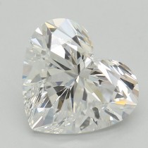 Lab Created 2.00 Carat D-VS1 Heart Shaped Diamond