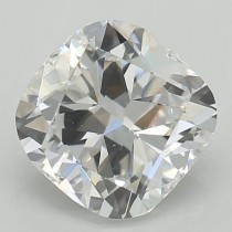 Lab Created 0.90 Carat D-VVS2 Cushion Cut Diamond