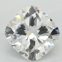 Lab Created 1.08 Carat D-VS1 Cushion Cut Diamond