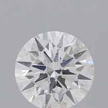 0.46 Carat D-I1 Round Natural Diamond