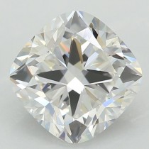 Lab Created 1.56 Carat D-VS1 Cushion Cut Diamond