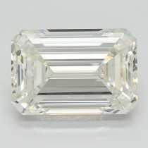 Lab Created 4.76 Carat G-VVS2 Emerald Cut Diamond