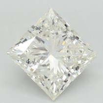 Lab Created 3.25 Carat G-VVS2 Princess Cut Diamond