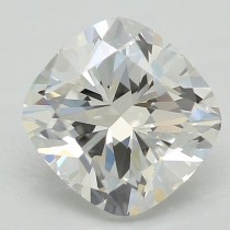 Lab Created 1.28 Carat E-VVS2 Cushion Cut Diamond Lab Created 1.28 Carat E-VVS2 Cushion Cut Diamond