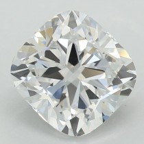 Lab Created 2.01 Carat D-VVS2 Cushion Cut Diamond Lab Created 2.01 Carat D-VVS2 Cushion Cut Diamond