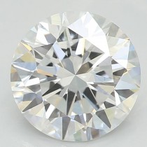 Lab Created 1.09 Carat D-SI1 Round Diamond