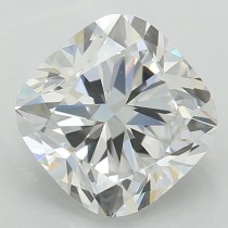 Lab Created 1.49 Carat E-VS1 Cushion Cut Diamond Lab Created 1.49 Carat E-VS1 Cushion Cut Diamond