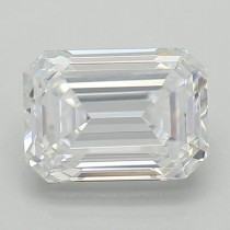 Lab Created 0.75 Carat D-VS1 Emerald Cut Diamond