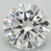 Lab Created 1.04 Carat D-VS2 Round Diamond
