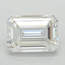 Lab Created 0.51 Carat D-SI1 Emerald Cut Diamond Lab Created 0.51 Carat D-SI1 Emerald Cut Diamond