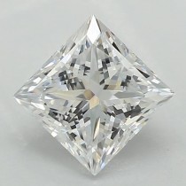 Lab Created 0.68 Carat D-VVS2 Princess Cut Diamond Lab Created 0.68 Carat D-VVS2 Princess Cut Diamond