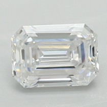 Lab Created 0.50 Carat D-VVS2 Emerald Cut Diamond Lab Created 0.50 Carat D-VVS2 Emerald Cut Diamond