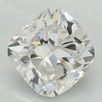 Lab Created 0.96 Carat F-VS1 Cushion Cut Diamond