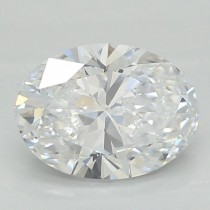 Lab Created 0.88 Carat E-VS1 Oval Diamond Lab Created 0.88 Carat E-VS1 Oval Diamond