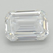 Lab Created 0.65 Carat D-VVS2 Emerald Cut Diamond