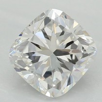 Lab Created 0.81 Carat D-VVS2 Cushion Cut Diamond