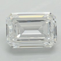 Lab Created 0.97 Carat D-VVS2 Emerald Cut Diamond Lab Created 0.97 Carat D-VVS2 Emerald Cut Diamond