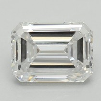 Lab Created 0.65 Carat D-VS2 Emerald Cut Diamond