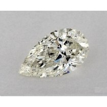 1.28 Carat J-I1 Pear Shaped Natural Diamond