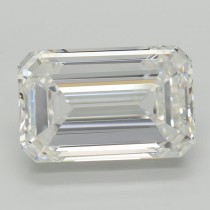 Lab Created 7.47 Carat F-VVS2 Emerald Cut Diamond Lab Created 7.47 Carat F-VVS2 Emerald Cut Diamond