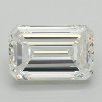 Lab Created 7.51 Carat F-VVS2 Emerald Cut Diamond Lab Created 7.51 Carat F-VVS2 Emerald Cut Diamond