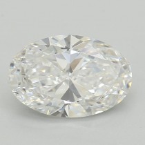 Lab Created 1.43 Carat D-VVS2 Oval Diamond Lab Created 1.43 Carat D-VVS2 Oval Diamond