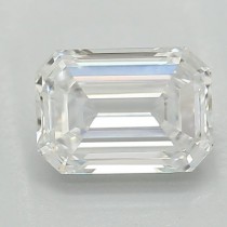 Lab Created 0.52 Carat D-VS1 Emerald Cut Diamond Lab Created 0.52 Carat D-VS1 Emerald Cut Diamond