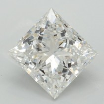 Lab Created 3.26 Carat E-VS1 Princess Cut Diamond