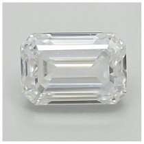 Lab Created 0.42 Carat D-VS1 Emerald Cut Diamond Lab Created 0.42 Carat D-VS1 Emerald Cut Diamond