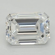 Lab Created 0.62 Carat D-VS1 Emerald Cut Diamond Lab Created 0.62 Carat D-VS1 Emerald Cut Diamond