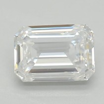 Lab Created 0.52 Carat D-VS1 Emerald Cut Diamond Lab Created 0.52 Carat D-VS1 Emerald Cut Diamond