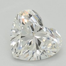 Lab Created 1.07 Carat D-VVS2 Heart Shaped Diamond Certified By GCAL Lab Created 1.07 Carat D-VVS2 Heart Shaped Diamond Certified By GCAL