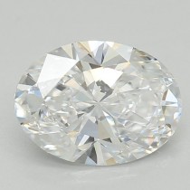 Lab Created 1.02 Carat D-VS1 Oval Diamond