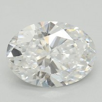 Lab Created 1.02 Carat D-VS2 Oval Diamond