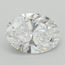 Lab Created 1.33 Carat D-VS1 Oval Diamond Lab Created 1.33 Carat D-VS1 Oval Diamond