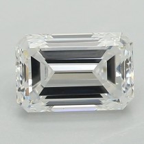 Lab Created 0.66 Carat D-VS1 Emerald Cut Diamond Lab Created 0.66 Carat D-VS1 Emerald Cut Diamond