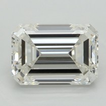 Lab Created 3.26 Carat F-VS1 Emerald Cut Diamond