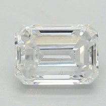 Lab Created 0.52 Carat D-VS1 Emerald Cut Diamond Lab Created 0.52 Carat D-VS1 Emerald Cut Diamond