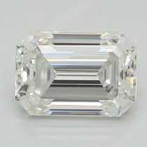 Lab Created 0.50 Carat E-VVS2 Emerald Cut Diamond