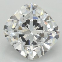 Lab Created 2.31 Carat E-VVS2 Cushion Cut Diamond Lab Created 2.31 Carat E-VVS2 Cushion Cut Diamond