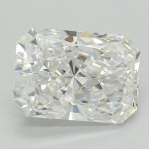 Lab Created 2.58 Carat D-VS2 Radiant Cut Diamond Lab Created 2.58 Carat D-VS2 Radiant Cut Diamond