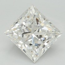 Lab Created 2.50 Carat E-VS1 Princess Cut Diamond Certified By IGI Lab Created 2.50 Carat E-VS1 Princess Cut Diamond Certified By IGI