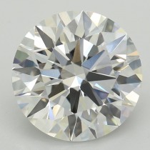Lab Created 4.31 Carat F-VVS2 Round Diamond Lab Created 4.31 Carat F-VVS2 Round Diamond