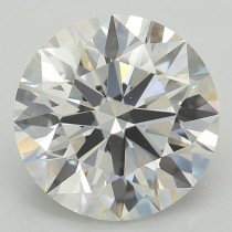 Lab Created 2.52 Carat F-VS1 Round Diamond