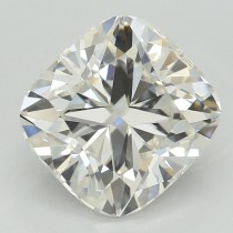 Lab Created 2.48 Carat G-VS1 Cushion Cut Diamond Lab Created 2.48 Carat G-VS1 Cushion Cut Diamond